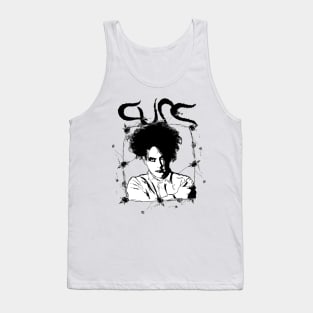 80's Goth Icon - Tribute Artwork - Alternate Color Tank Top